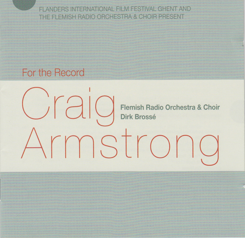 Cover art for For the Record: Craig Armstrong