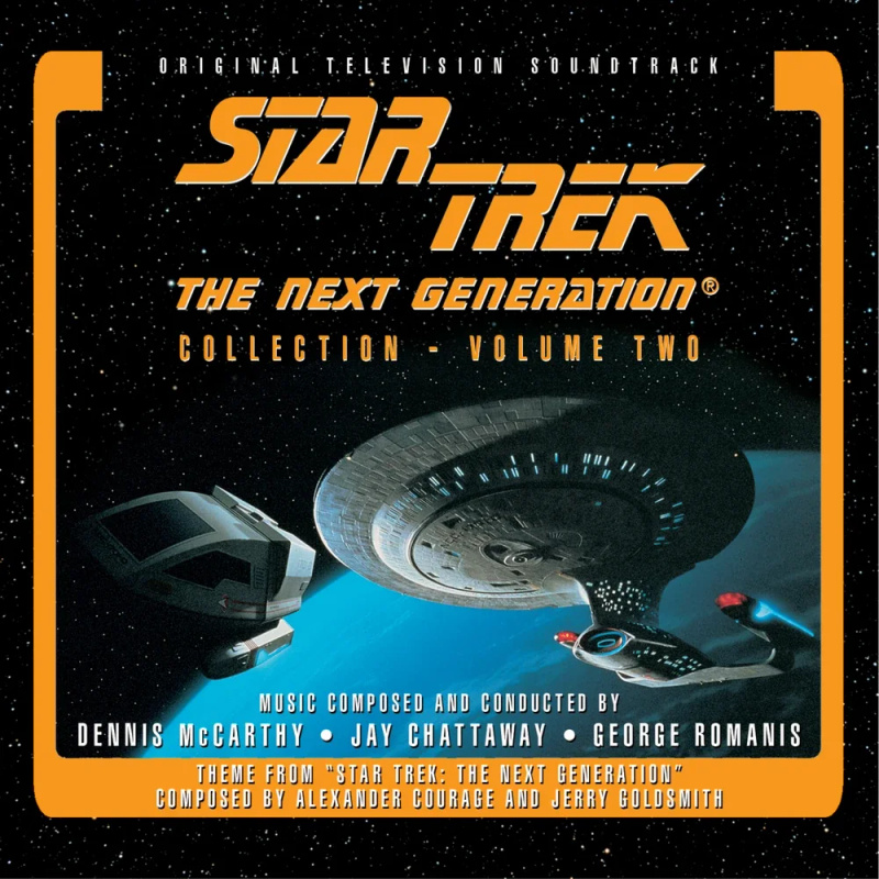 Album cover for Star Trek: The Next Generation Collection - Volume 2 (Original Television Soundtrack) by Dennis McCarthy, Ja…