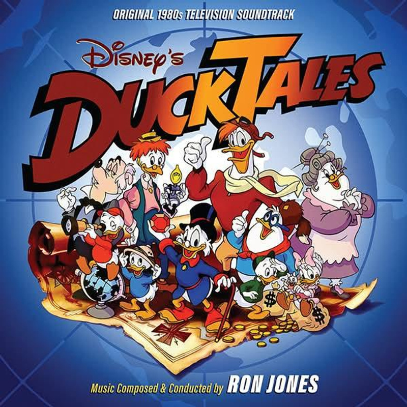 Album cover for DuckTales (Original 1980s Television Soundtrack) by Ron Jones - Intrada 2026