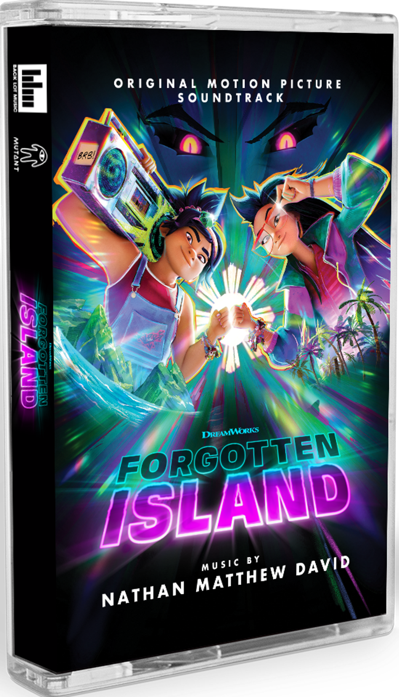 Album cover for Forgotten Island (Original Motion Picture Soundtrack) by Nathan Matthew David - Made by Mutant 2026