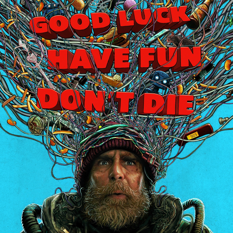 Album cover for Good Luck, Have Fun, Don't Die (Original Motion Picture Soundtrack) by Geoff Zanelli - Epitaph Records 2026