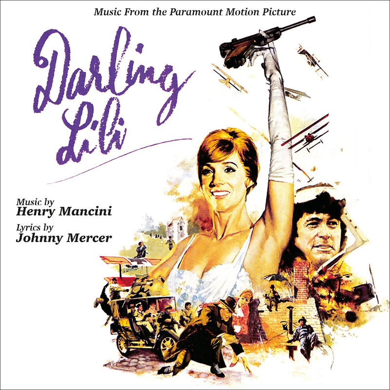 Album cover for Darling Lili (Music From the Paramount Motion Picture) by Henry Mancini - Quartet Records 2024