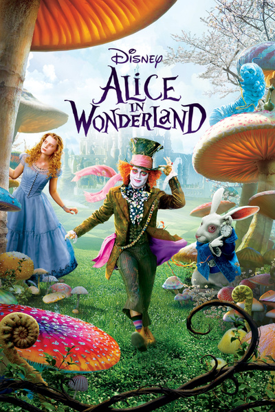 Poster for Alice in Wonderland (2010)