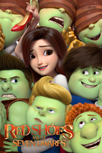 Poster for Red Shoes and the Seven Dwarfs (2019)