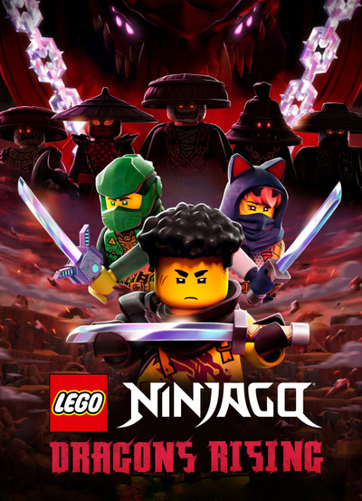 Poster for Ninjago: Dragons Rising (2023)