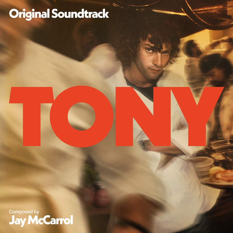 Album cover for Jay McCarrol: Tony (Original Soundtrack) by Jay McCarrol - A24 Music 2026