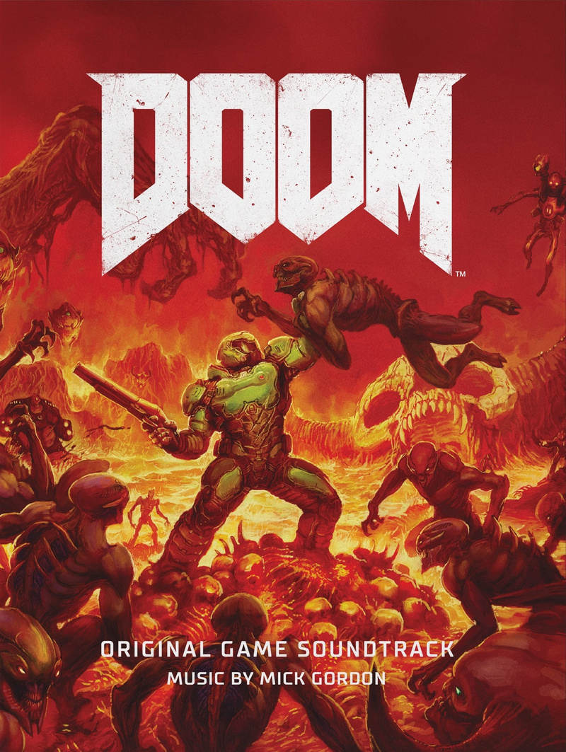 Album cover for Doom (Original Game Soundtrack) by Mick Gordon - Laced Records 2027
