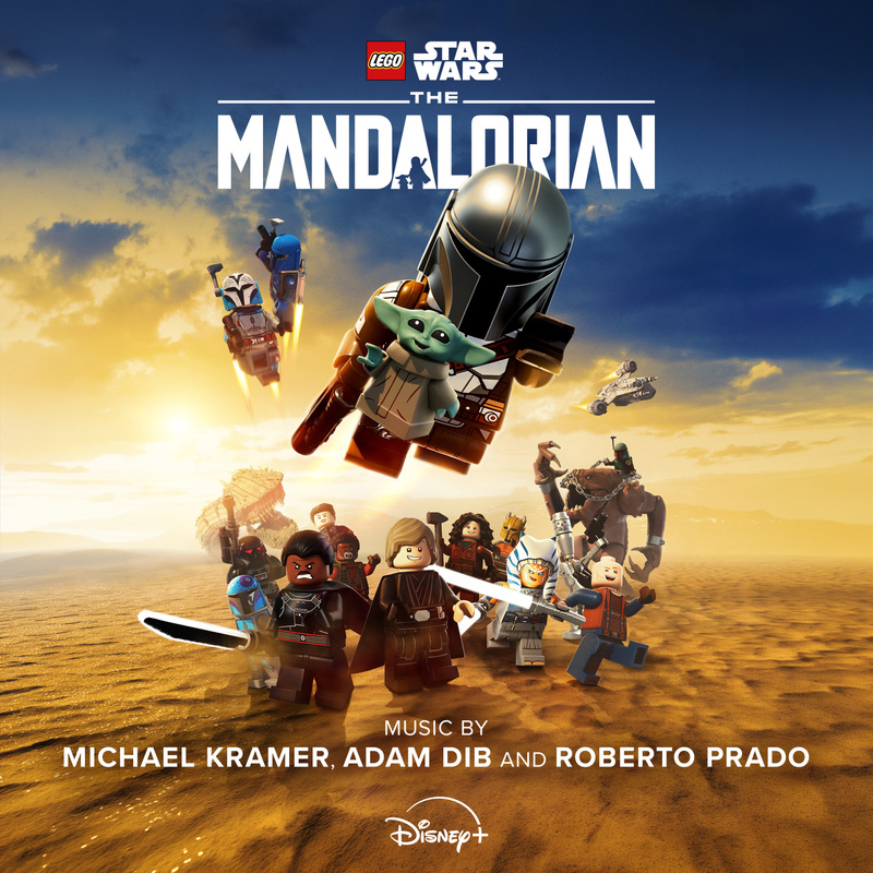 Album cover for LEGO Star Wars: The Mandalorian (Original Soundtrack) by Michael Kramer, Roberto Prado and others - Walt Dis…