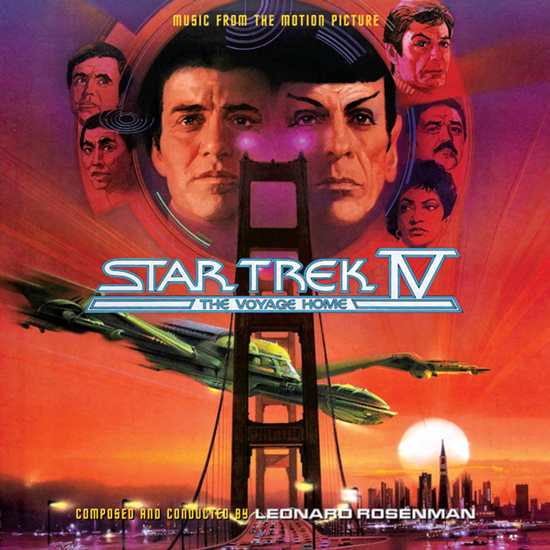 Cover art for Star Trek IV: The Voyage Home (Music From the Motion Picture)