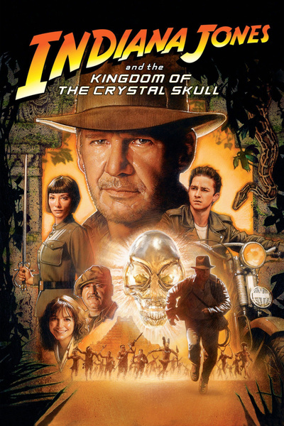 Poster for Indiana Jones and the Kingdom of the Crystal Skull (2008)