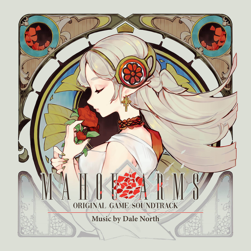 Album cover for Mahou Arms (Original Game Soundtrack) by Dale North - Scarlet Moon Records 2026