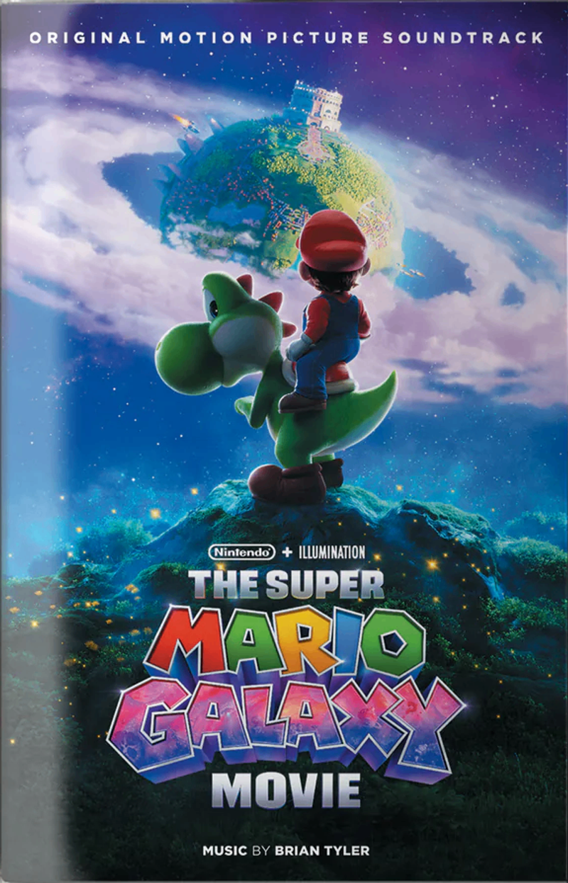 Album cover for The Super Mario Galaxy Movie (Original Motion Picture Soundtrack) by Brian Tyler - iam8bit 2026
