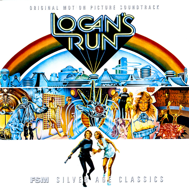 Album cover for Logan's Run (Original Motion Picture Soundtrack) by Jerry Goldsmith - Film Score Monthly 2002