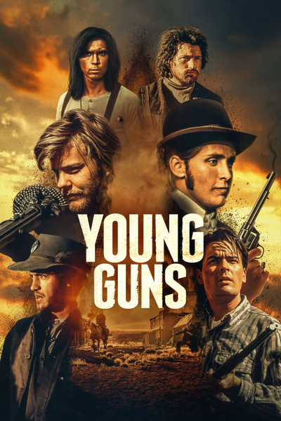 Poster for Young Guns (1988)