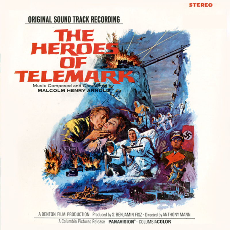 Cover art for Heroes of Telemark / Stagecoach