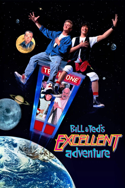 Poster for Bill & Ted's Excellent Adventure (1989)