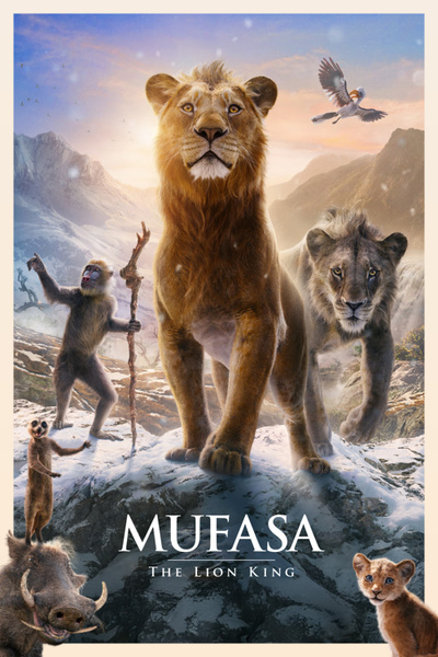 Poster for Mufasa: The Lion King (2024)