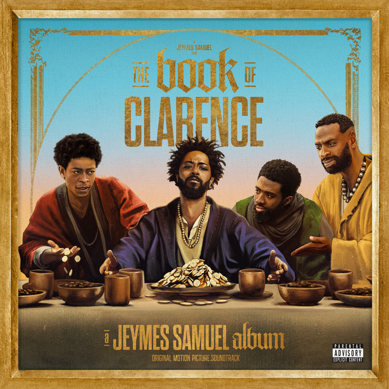 Album cover for The Book of Clarence (The Motion Picture Soundtrack) by Jeymes Samuel - Roc Nation Records 2024