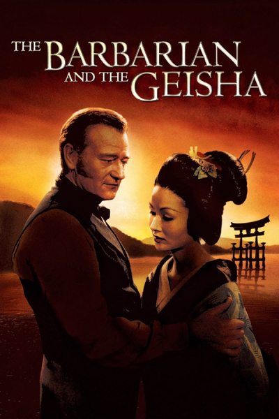 Poster for The Barbarian and the Geisha (1958)