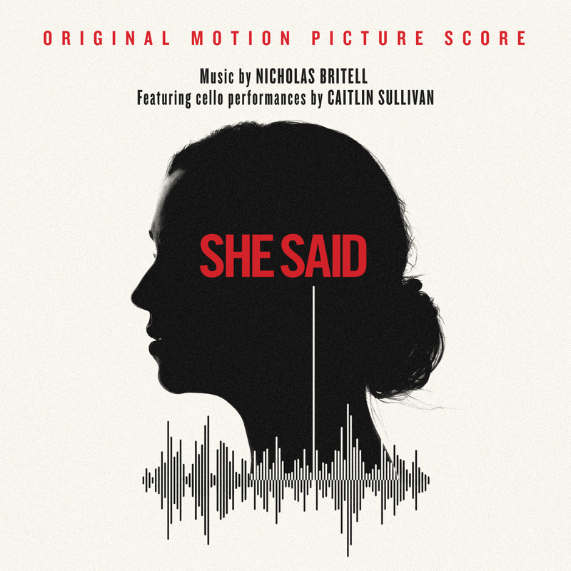 Cover art for She Said (Original Motion Picture Score)