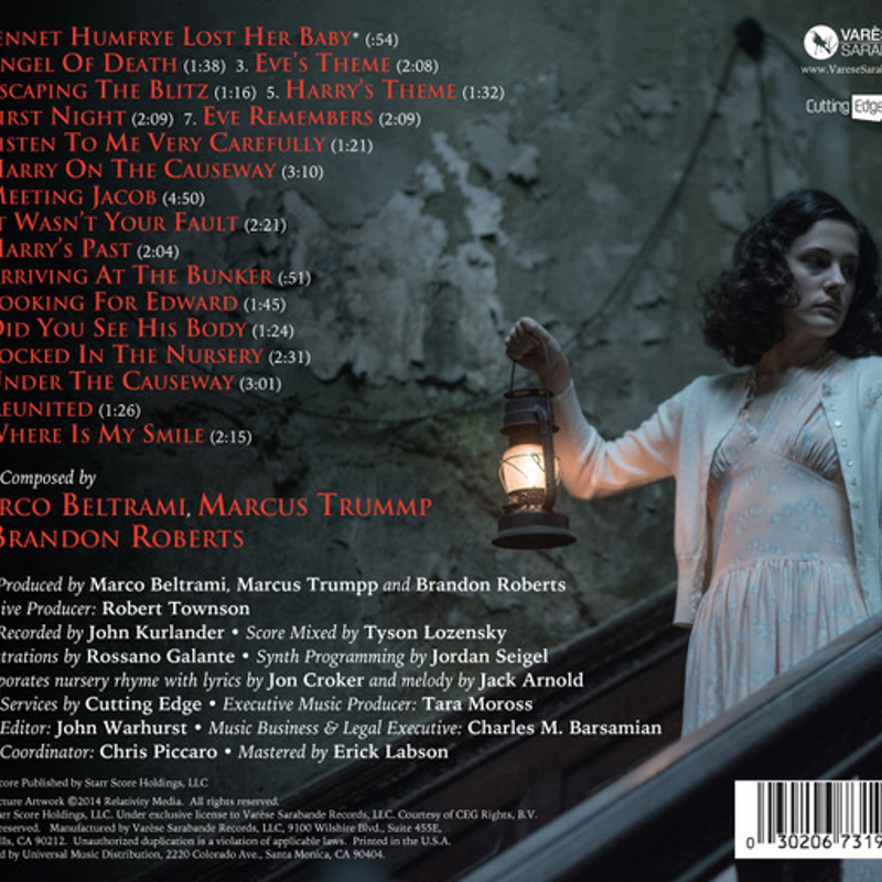 The Woman in Black 2: Angel of Death (Original Motion Picture Soundtrack) album cover