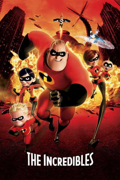 Poster for The Incredibles (2004)