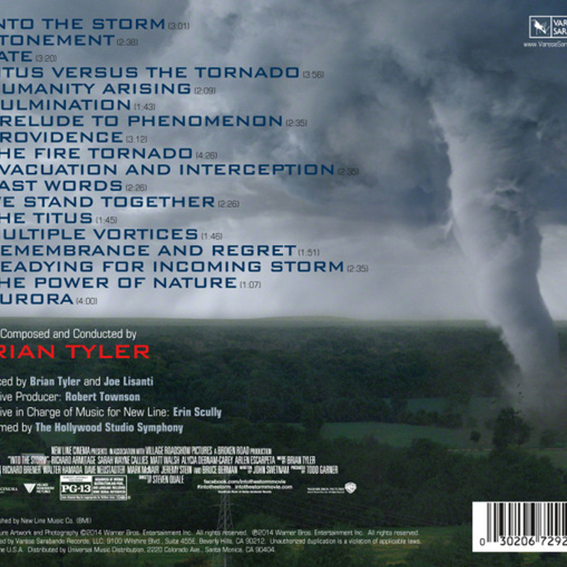 Into the Storm (Original Motion Picture Soundtrack) album cover