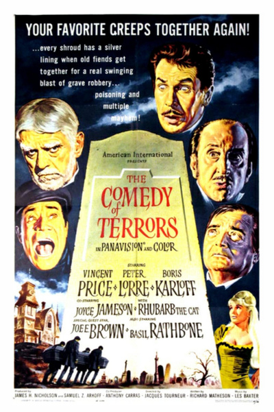 Poster for The Comedy of Terrors (1963)