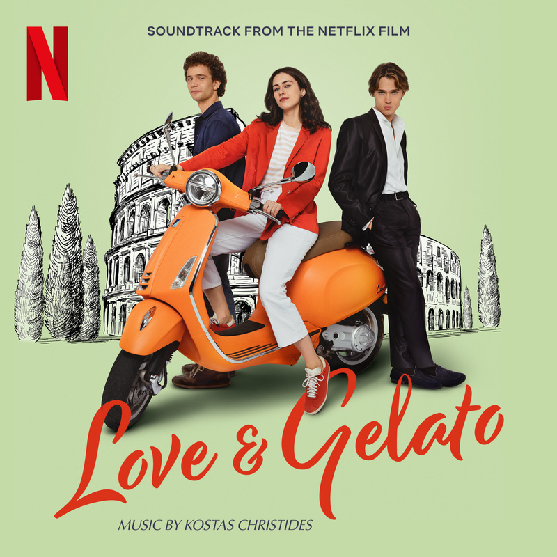 Album cover for Love & Gelato (Soundtrack from the Netflix Film) by Kostas Christides - Netflix Music 2023
