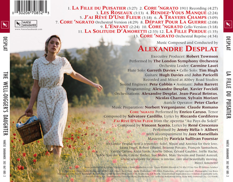 La fille du puisatier (Bande Originale du Film) album cover