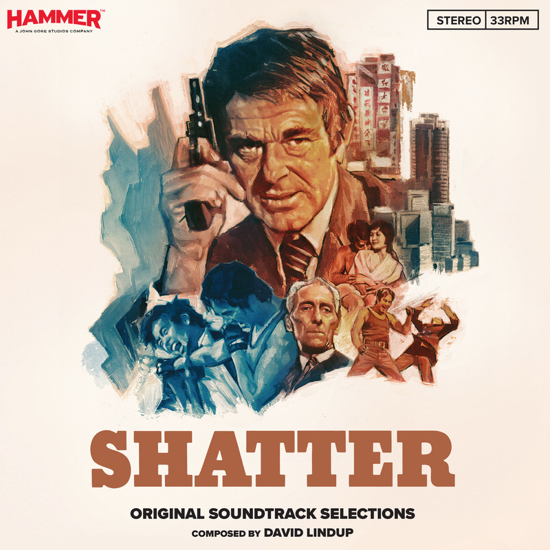 Album cover for David Lindup: Shatter (Original Film Soundtrack) by David Lindup - Silva Screen Records 2026