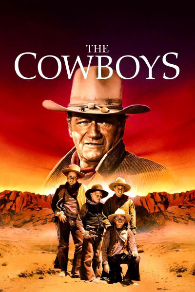 Poster for The Cowboys (1972)