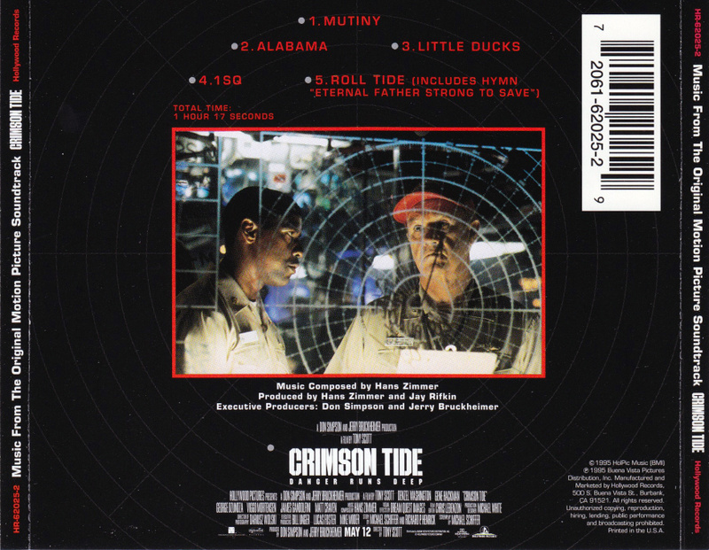 Crimson Tide (Music From The Original Motion Picture) album cover