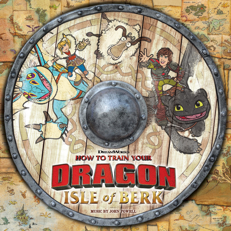 Album cover for How to Train Your Dragon: Isle of Berk by John Powell and The Mead Hall Band - Back Lot Music 2026