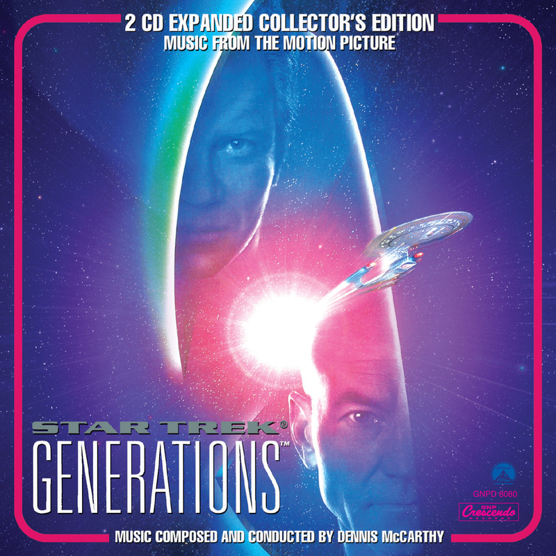 Cover art for Star Trek: Generations (Music From the Motion Picture - 2 CD Expanded Collector's Edition)