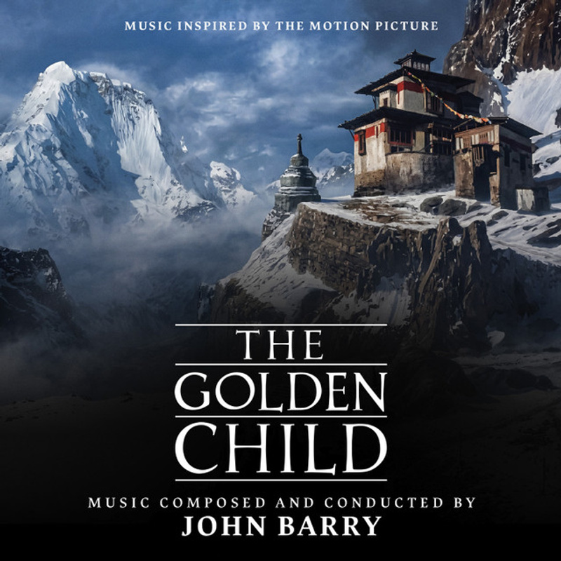 Album cover for John Barry: The Golden Child (Music Inspired By the Motion Picture) by John Barry - La-La Land Records 2026
