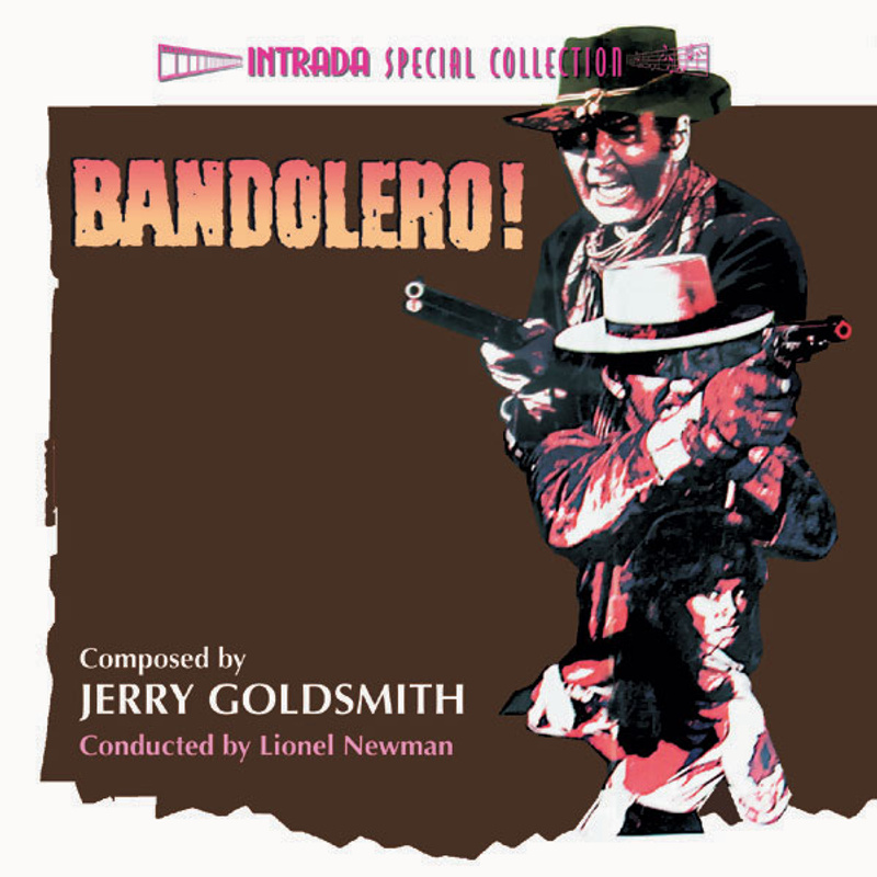 Album cover for Bandolero! by Jerry Goldsmith - Intrada 2004