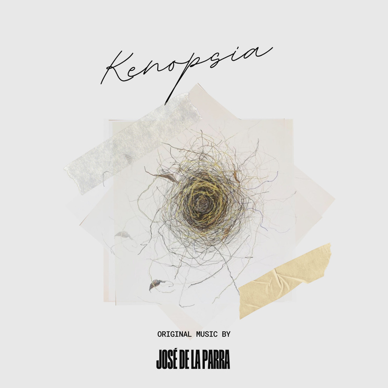 Album cover for Kenopsia (Original Score) by José de la Parra and Ulises Corte - woodlock Studios label 2026