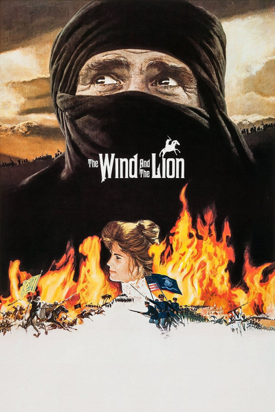 Poster for The Wind and the Lion (1975)