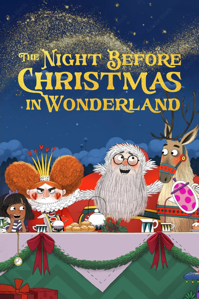 Poster for The Night Before Christmas in Wonderland (2024)